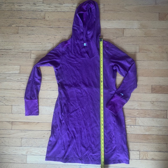 Women's Columbia Cedar Lake Hoodie Sweatshirt Dress - Picture 15 of 16